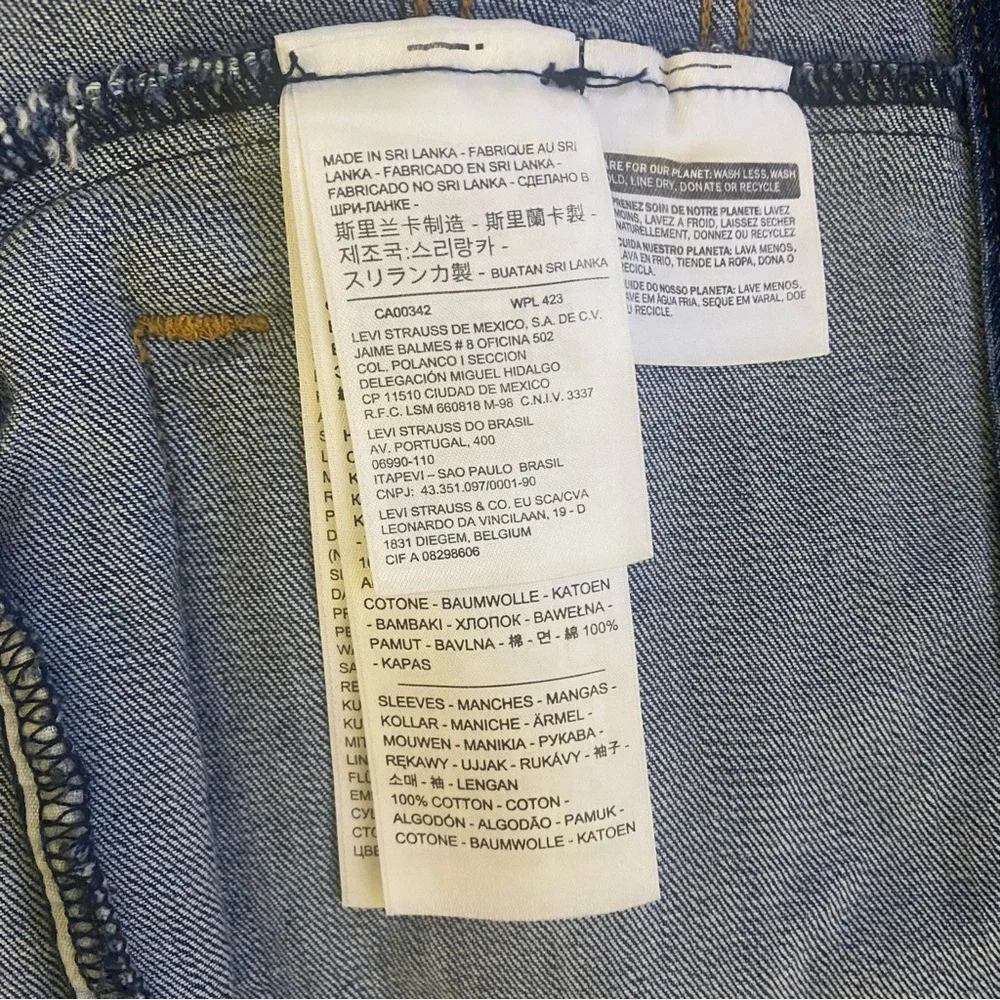 Levi's Original Trucker Jacket NWT S - Picture 3 of 5